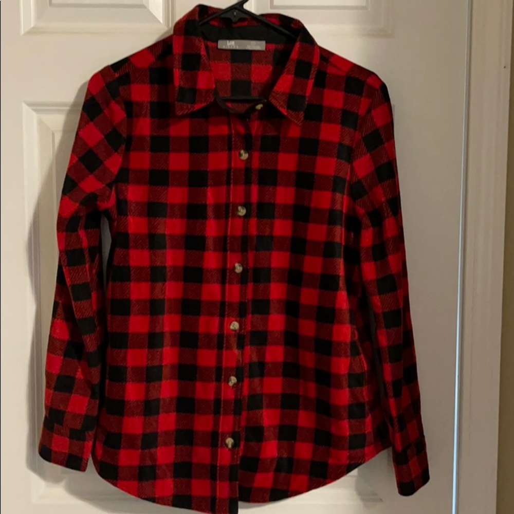 New w/o Tags! Women’s Small Fleece Button Up.